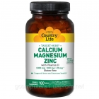Country Life Кальций-магний-цинк витамин D3