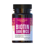 Биотин 5000 мкг Golden Pharm